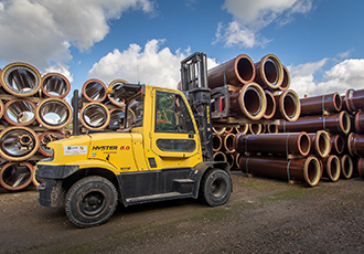 The forklifts taking a fresh look at dust in the construction chain